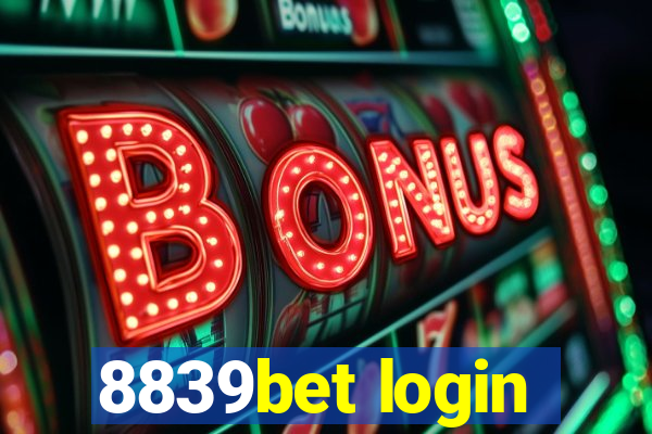 8839bet login